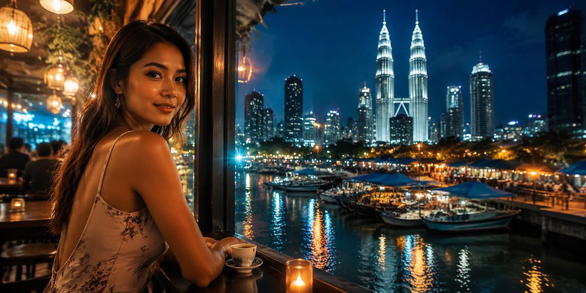Suasana hiburan kasino dalam talian gaya Melayu di Kuala Lumpur