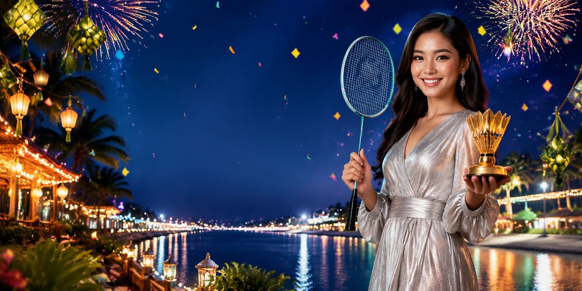 A festive Malaysian Hari Raya sports betting atmosphere